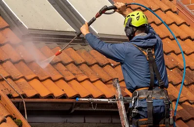 Démoussage et hydrofuge de toiture à Terval
